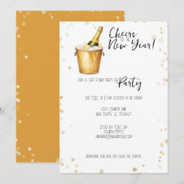 Cartão De Festividades Animações para a Festa de Ano Novo