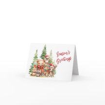 ANIMAIS RÚSTICOS DE NATAL DE MADEIRA