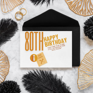 Cartão De Festividades Aniversário Adulto Outro ano ainda não foi manual