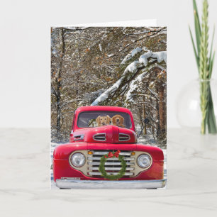 Cartão De Festividades Aniversário de Casamento de Natal