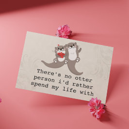 Cartão De Festividades Aniversário/Dia de os namorados "Não há mais nenhu