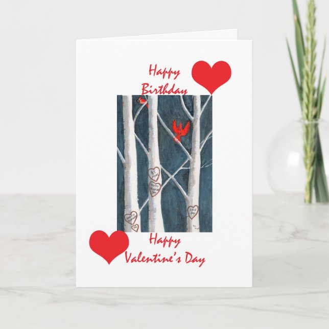 Cartão De Festividades Aniversário dos namorados (Frente)