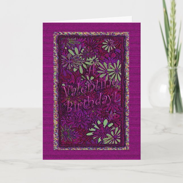 Cartão De Festividades Aniversário namorados! - Dentro Verso (Frente)