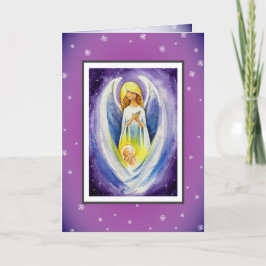 Cartão De Festividades Anjo