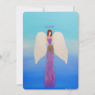 Cartão De Festividades anjo da paz
