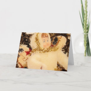 Cartão De Festividades Anjo de Natal