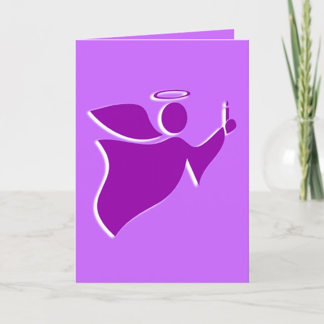 CARTÃO DE FESTIVIDADES ANJO DE THE GUARDIAN… (Frente)