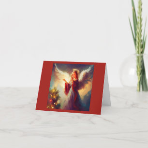 Cartão De Festividades Anjo Natal 3