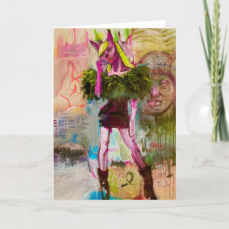 Cartão De Festividades Anjo perdido