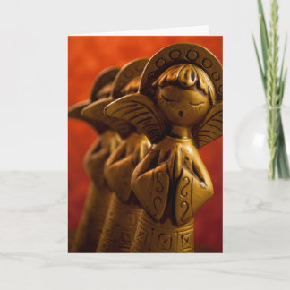 Cartão De Festividades Anjos Exaltando Deus!