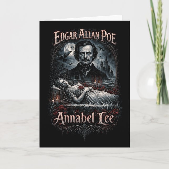 Cartão De Festividades Annabel Lee (Frente)