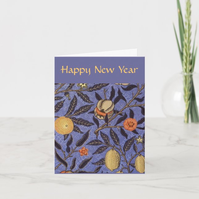 Cartão De Festividades Ano novo judaico feliz da romã (Frente)