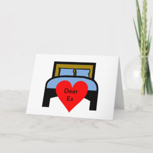 Cartão De Festividades Anti-Namorados para o ex personalize-o!