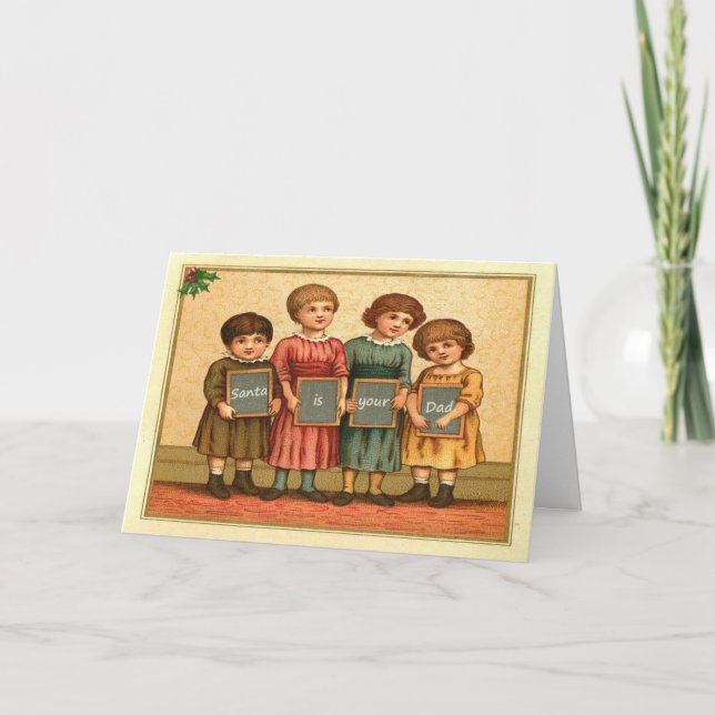 Cartão De Festividades Anti Natal (Frente)