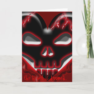 Cartão De Festividades Anti-Valentine's Day: Doomed Heart