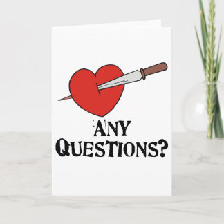 Cartão De Festividades Anti-Vday