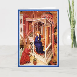 Cartão De Festividades Anunciação de Melchior Broederlam Christmas
