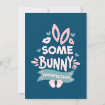 Anunciamento de Gravidez Coelho da Páscoa