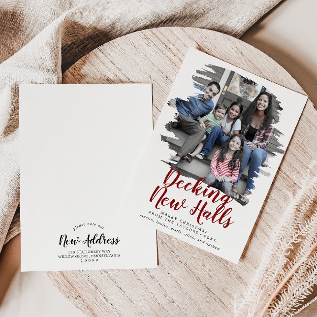 Cartão De Festividades Anunciamento de Novos Cachorros Vermelhos Brutos (Criador carregado)