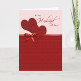 Cartão De Festividades Ao meu marido no Dia de os namorados