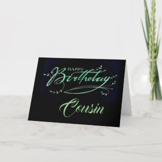 CARTÃO DE FESTIVIDADES AO MEU "VELHO PRIMO" NO SEU ANIVERSÁRIO