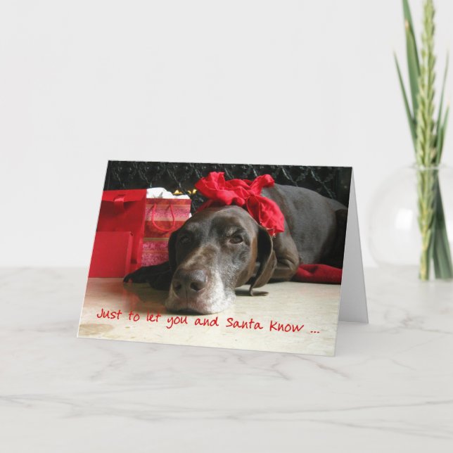 Cartão De Festividades Apenas para que você e Papais noeis saibam... novo (Frente)