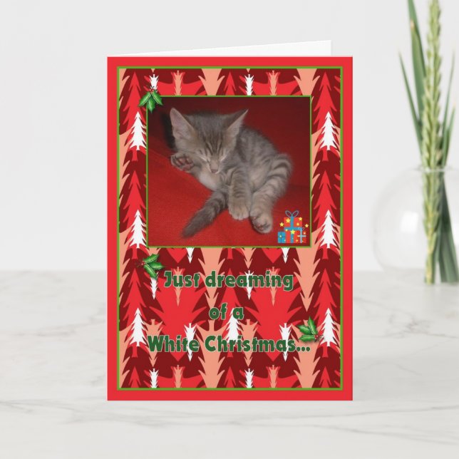 Cartão De Festividades Apenas sonhando (Frente)