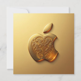 Cartão De Festividades Aplle