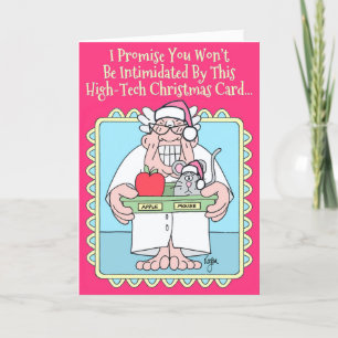 Cartão De Festividades APPLE MOUSE Christmas Card