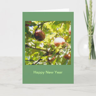 Cartão De Festividades Apples in Sunlight and Shadow