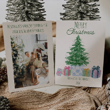 Apresentações Coloridas da Árvore de Natal Verde Q