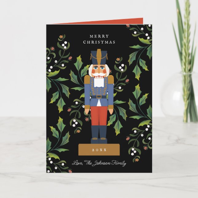 Cartão De Festividades Apresentador Tradicional (Frente)