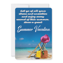 Aproveite as férias de verão na praia