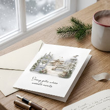 Aquarela de Poema Coroa de Inverno Escandinavo Nat