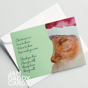 Cartão De Festividades Aquele Que Eu Amo No Natal