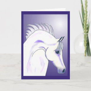 Cartão De Festividades Arabian Nights Custom Equestrian Card
