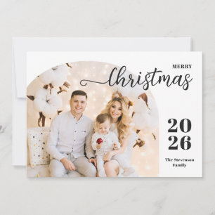 Cartão De Festividades Arca de Natal 1 Fotografia moderna mauve minimalis