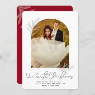 Cartão De Festividades Arca Elegante   NOSSA PRIMEIRA ESPUTE Moderna NATA