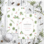 Cartão De Festividades Arch Moderno Holly Berry Feliz Natal<br><div class="desc">Que melhor maneira de espalhar alegria de Natal do que com o nosso Cartão de Férias de Natal da Arca Moderna Holly Berry? Esta bela carta apresenta um padrão verde de inverno moderno de sagrado festivo e bagas, atrás da pílula em forma de indefinição que apresenta seus cartões de natal....</div>