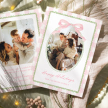 Arco Caprichoso Rosa e Verde Preppy