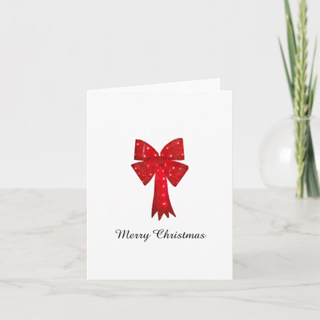 Cartão De Festividades Arco de Natal (Frente)