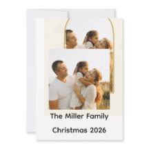 Arco de Natal Personalizado e Alegre para a Famíli