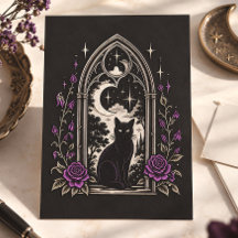 Arco Gótico da Lua de Gato Preto
