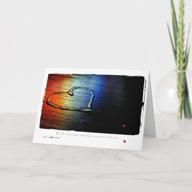 Cartão De Festividades Arco-íris alegre do amor (Frente)