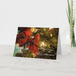 Cartão De Festividades Arco na árvore [Cartão de Natal]