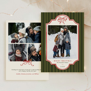 Cartão De Festividades Arco Vermelho Caprichoso Listrado Multi Foto Natal