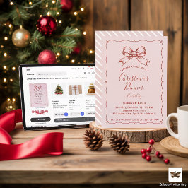 Cartão De Festividades Arco Vermelho Cor-de-rosa Janto de Natal francês