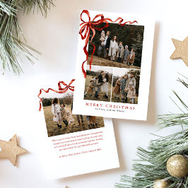 Cartão De Festividades Arco Vermelho Elegante Orçamento Quatro Foto