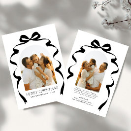 Cartão De Festividades Arco Vermelho Foto Feliz Arco de Natal