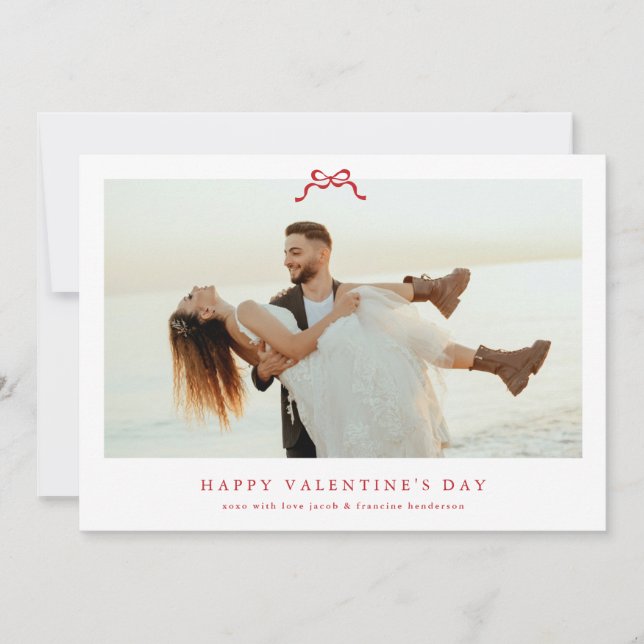 Cartão De Festividades arco vermelho moderno (Frente)